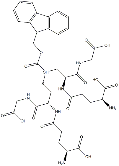 S-fluorenylmethoxycarbonylglutathione Structure