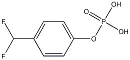 4-difluoromethylphenyl phosphate 结构式