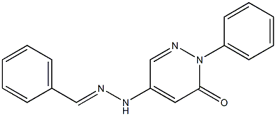 5-benzylidenehydrazino-2-phenylpyridazin-3(2H)-one