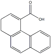 1,2-dihydrophenanthrene-4-carboxylic acid,,结构式