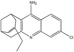 12-amino-3-chloro-9-ethyl-6,7,10,11-tetrahydro-7,11-methanocycloocta(b)quinoline