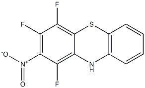 1,3,4-trifluoro-2-nitrophenothiazine