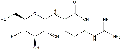 glucosylarginine Structure
