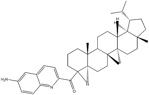 リポイル-6-アミノキノリン 化学構造式