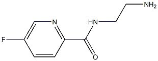 N-(2-aminoethyl)-5-fluoro-2-pyridinecarboxamide Structure