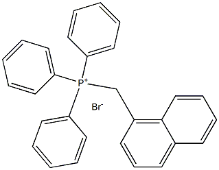1-triphenylphosphoniomethylnaphthalene bromide,,结构式