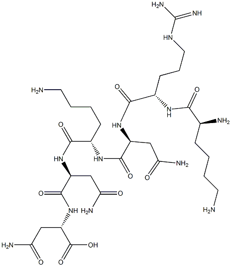  lysyl-arginyl-asparaginyl-lysyl-asparaginyl-asparagine