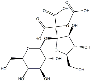 sucrose tricarboxylic acid 结构式