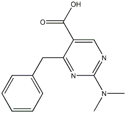 4-benzyl-2-(dimethylamino)-5-pyrimidinecarboxylic acid