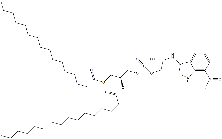 1,2-dihexadecanoyl-sn-glycero-3-phospho-(N-(4-nitrobenz)-2-oxa-1,3-diazolyl)ethanolamine