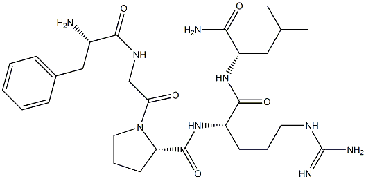 phenylalanyl-glycyl-prolyl-arginyl-leucinamide