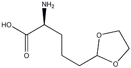 allysine ethylene acetal 结构式