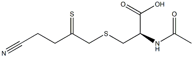N-acetyl-S-(4-cyano-2-thio-1-butyl)-cysteine|