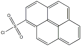 pyrene sulfonyl chloride Structure