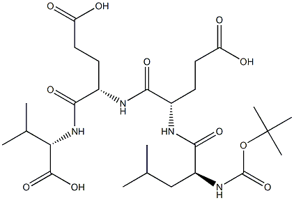 N-tert-butyloxycarbonyl-leucyl-glutamyl-glutamyl-valine