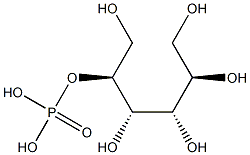 galactitol 2-phosphate 化学構造式