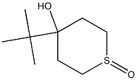 4-hydroxy-4-tert-butyl-2,3,5,6-tetrahydrothiopyran-1-oxide Structure