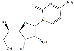allofuranosyl cytosine Struktur
