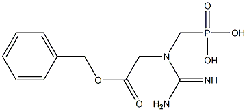 O-benzylphosphocreatine Structure
