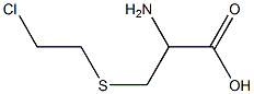 S-(2-CHLOROETHYL)-DL-CYSTEINE,,结构式