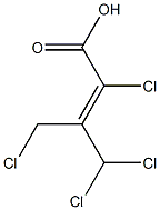 2,4,4-TRICHLORO-3-CHLOROMETHYLBUTENOICACID