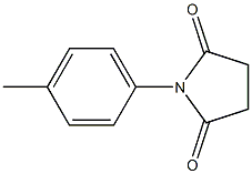 N-(4-METHYLPHENYL)SUCCINIMIDE,,结构式