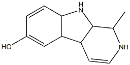 6-HYDROXYTETRAHYDROHARMAN Struktur