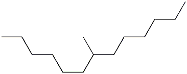 TRIDECANE,7-METHYL Structure