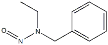 BENZYLAMINE,N-ETHYL-N-NITROSO- Struktur