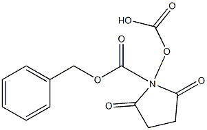 N-BENZYLOXYCARBONYL-SUCCINIMIDYLCARBONATE,,结构式