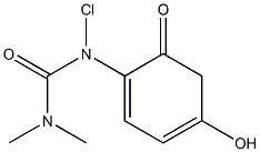 N3CHLORO4HYDROXYPHENYLNNDIMETHYLUREA,,结构式