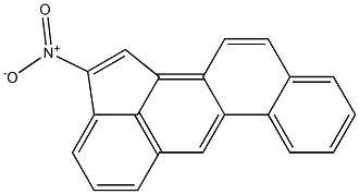 2-NITROBENZ(J)ACEANTHRYLENE Structure