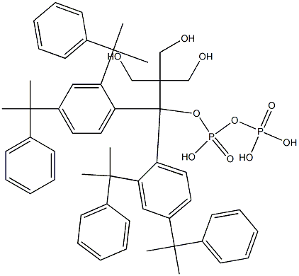 BIS(2,4-DICUMYLPHENYL)PENTAERYTHRITOLDIPHOSPHATE 结构式