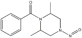 1-NITRSOSO-4-BENZOYL-3,5-DIMETHYLPIPERAZINE
