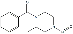  1-NITRSOSO-4-BENZOYL-3,5-DIMETHYLPIPERAZINE