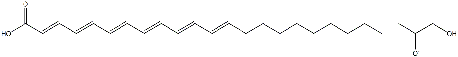 DOCOSAHEXAENOICACIDMONOGLYCERIDE,,结构式