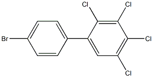 4'-BROMO-2,3,4,5-TETRACHLOROBIPHENYL Structure