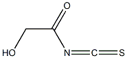 HYDROXYACETOYLISOTHIOCYANATE Structure