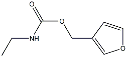 3-(N-ETHYLCARBAMOYLOXYMETHYL)FURAN 结构式