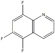 5,6,8-TRIFLUOROQUINOLINE,,结构式