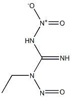 GUANIDINE,1-ETHYL-3-NITRO-1-NITROSO,,结构式