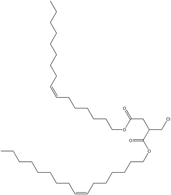 3-CHLORO-1,2-BIS(OXYOLEOYL)-PROPANE Structure