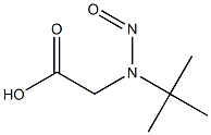 N-NITROSO-N-TERT-BUTYLGLYCINE Struktur