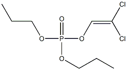 DI-N-PROPYL2,2-DICHLOROVINYLPHOSPHATE 结构式