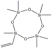 VINYLHEPTAMETHYLCYCLOTETRASILOXANE Structure