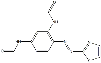 6-PARA-DIMETHYLAMINOPHENYLAZOTHIAZOLE,,结构式
