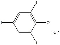 SODIUM2,4,6-TRIIODOPHENATE Structure