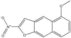  2-NITRO-5-METHOXYNAPHTHO(2,3-B)FURAN