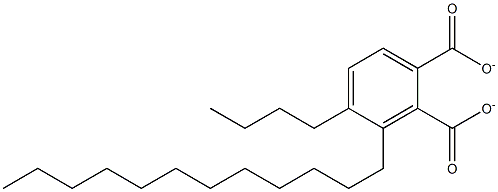 N-BUTYLLAURYLPHTHALATE Structure