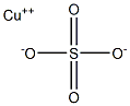 COPPER(II)SULPHATE,ANHYDROUS Structure